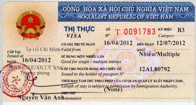 Obtenir le visa pour Vietnam, Laos, Cambodge